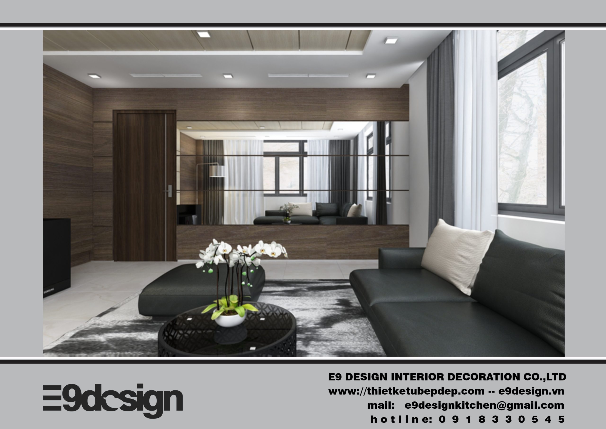 E9 Design là đơn vị thiết kế và thi công nội thất chuyên nghiệp