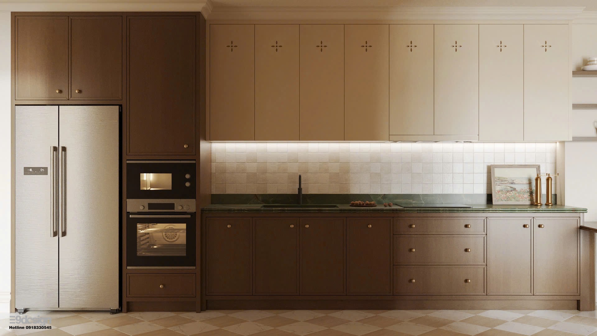 Nội thất căn hộ chung cư Hưng Phúc Happy Residence