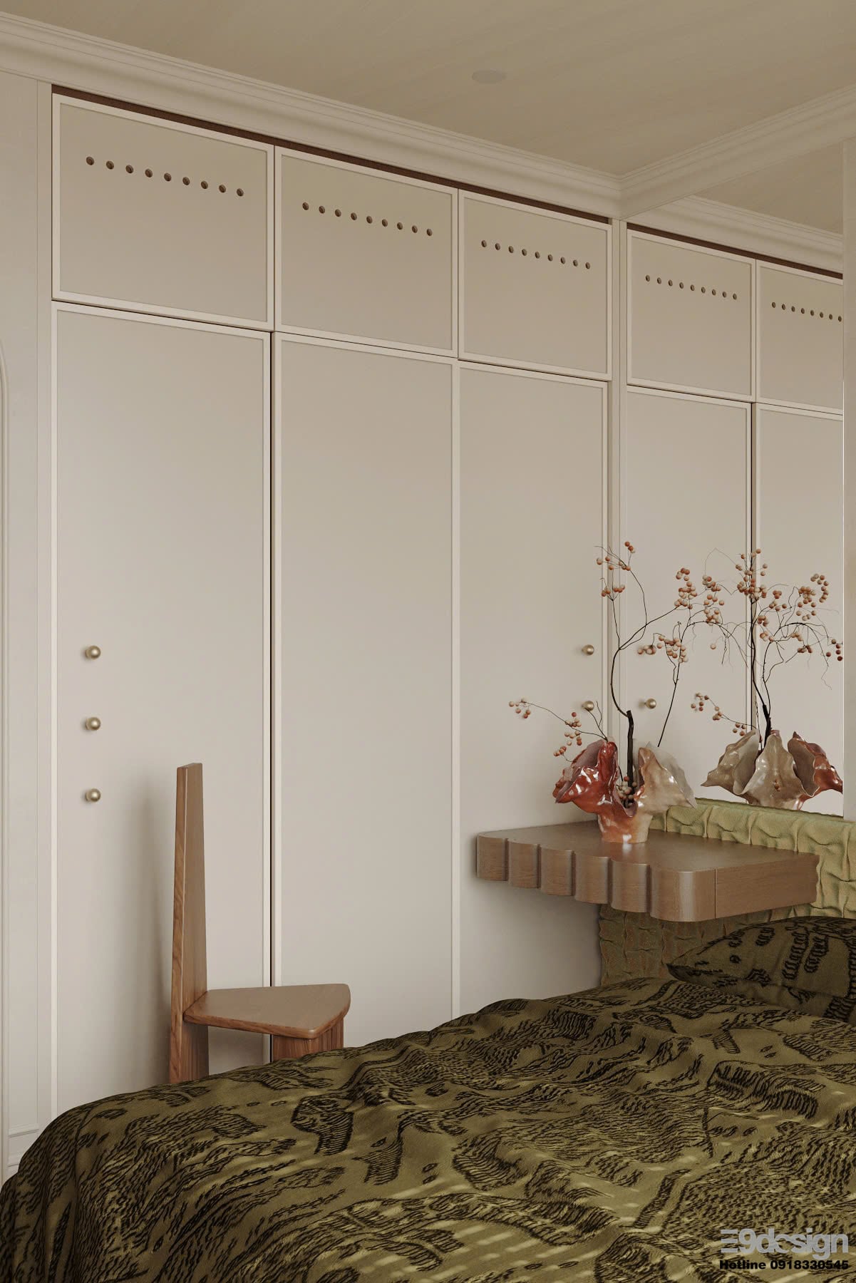 Nội thất căn hộ chung cư Hưng Phúc Happy Residence