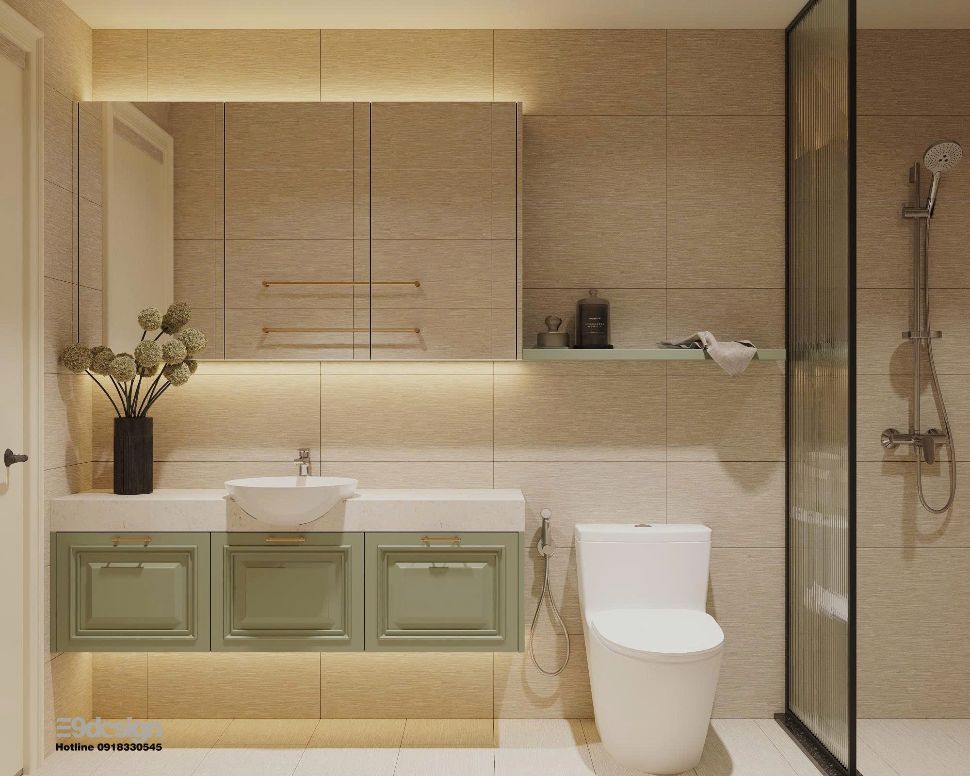 Nội thất căn hộ 3 phòng ngủ Vinhomes Grand Park