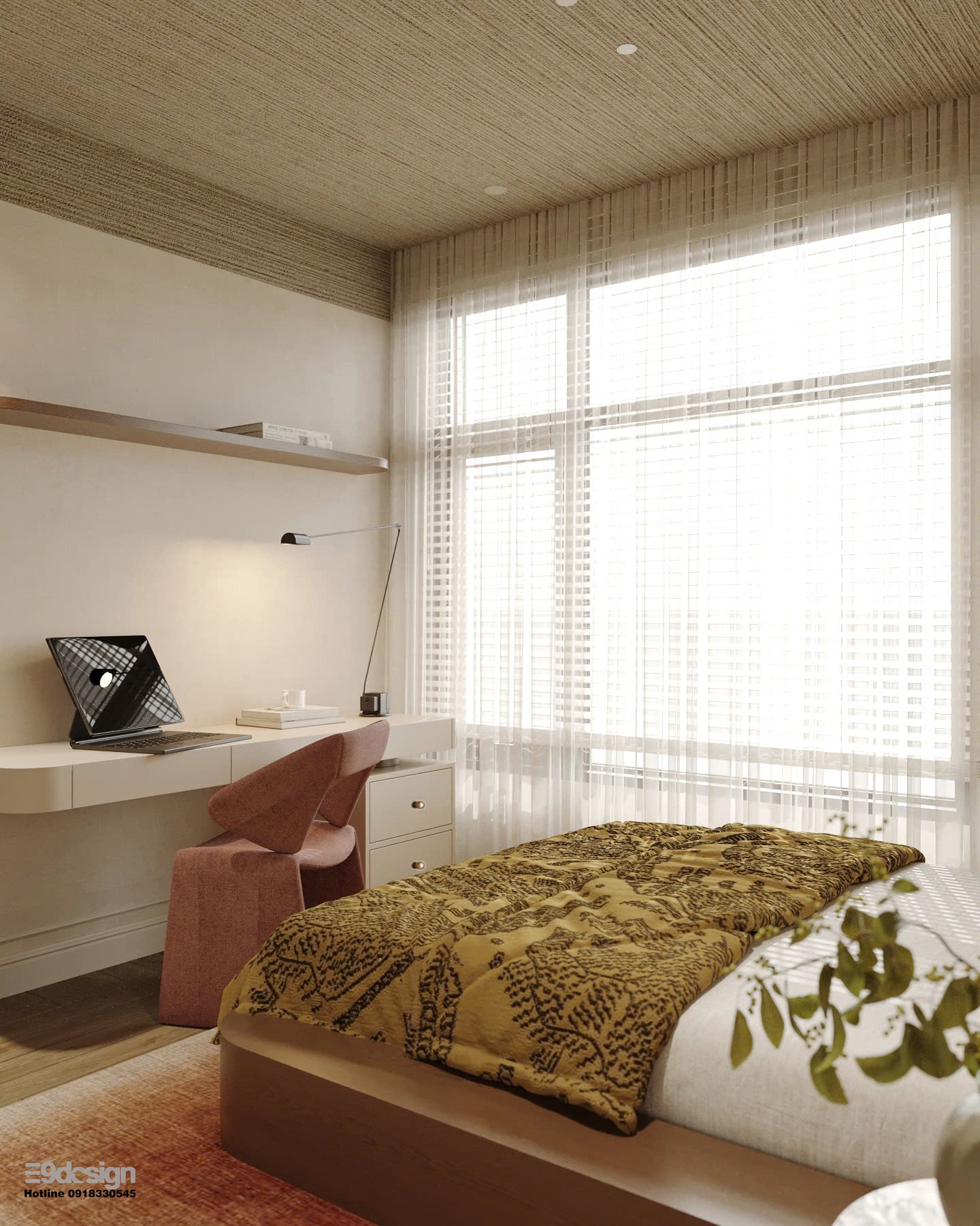 Nội thất căn hộ chung cư Hưng Phúc Happy Residence