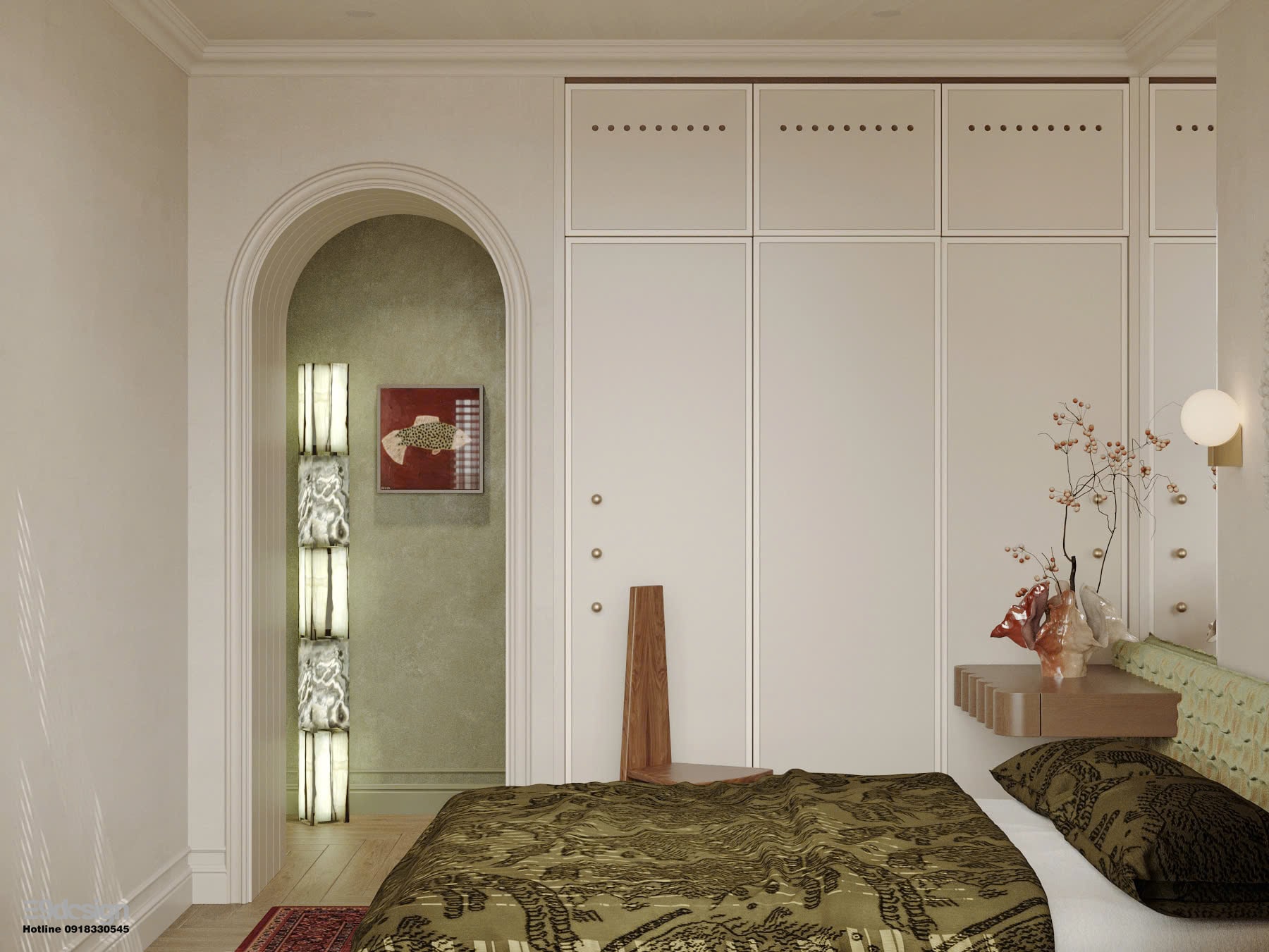 Nội thất căn hộ chung cư Hưng Phúc Happy Residence