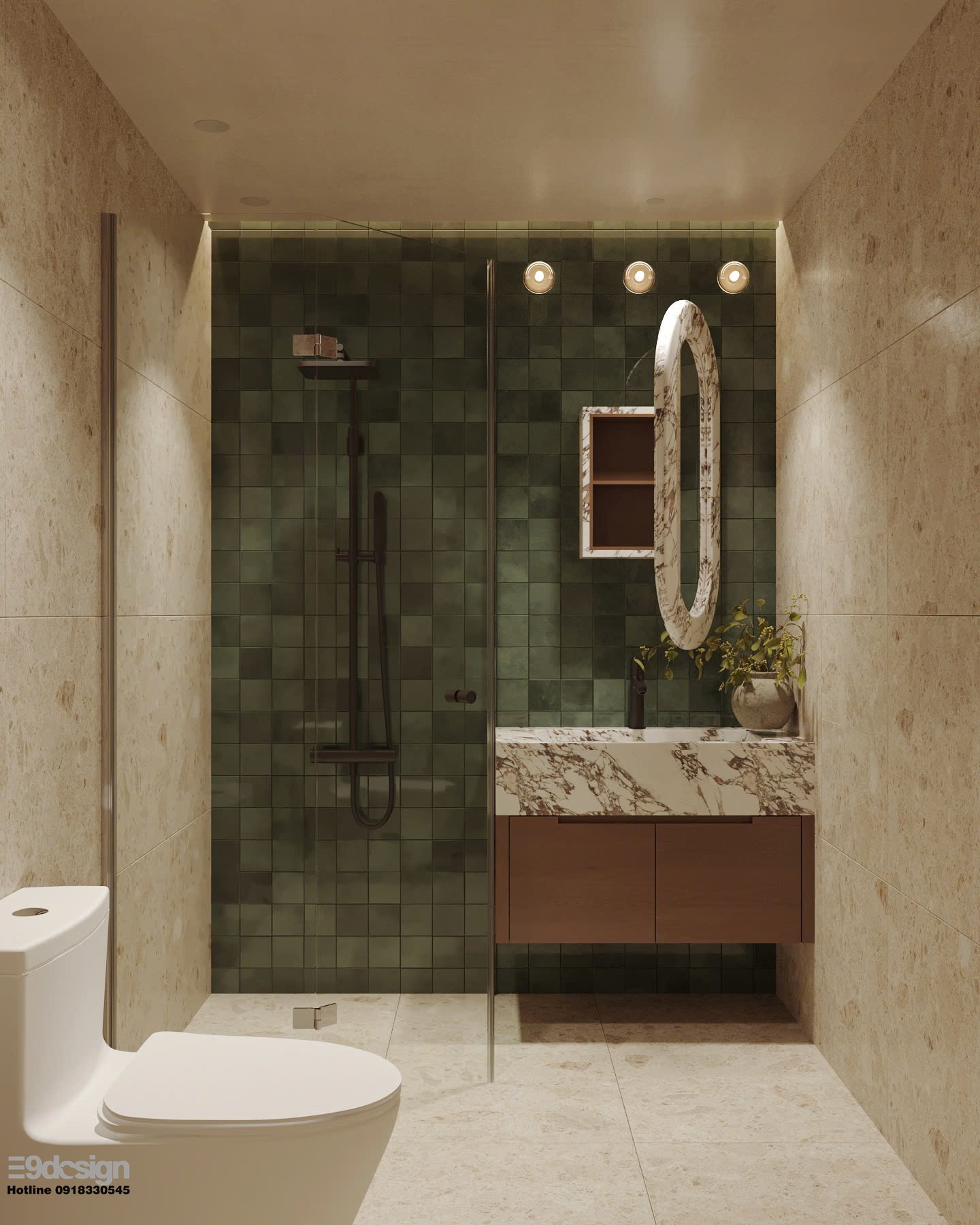 Nội thất căn hộ chung cư Hưng Phúc Happy Residence
