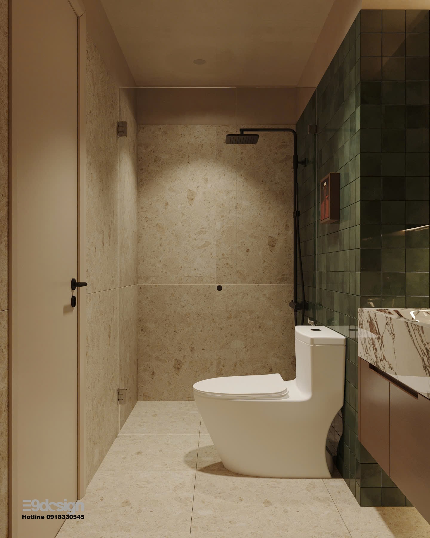 Nội thất căn hộ chung cư Hưng Phúc Happy Residence