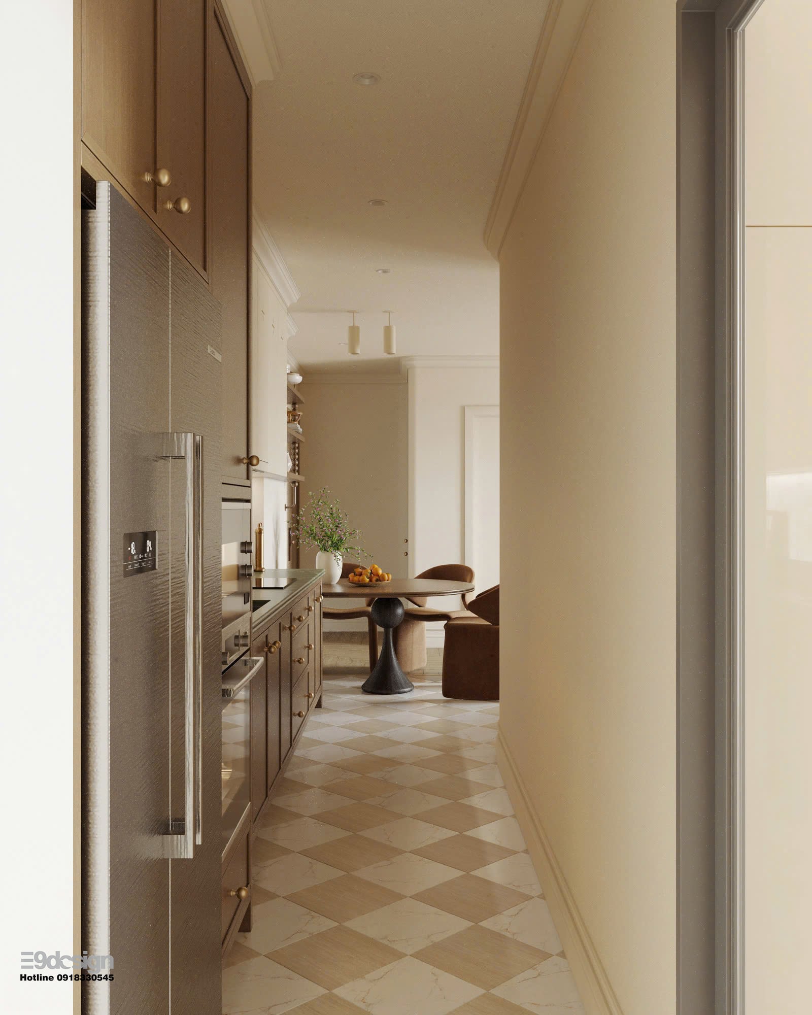 Nội thất căn hộ chung cư Hưng Phúc Happy Residence