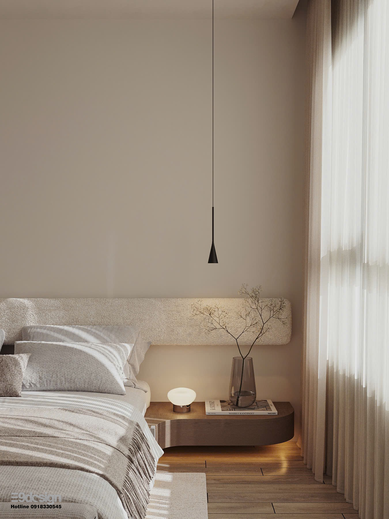 Phong cách nội thất Minimalist 2 phòng ngủ Vinhomes Grand Park