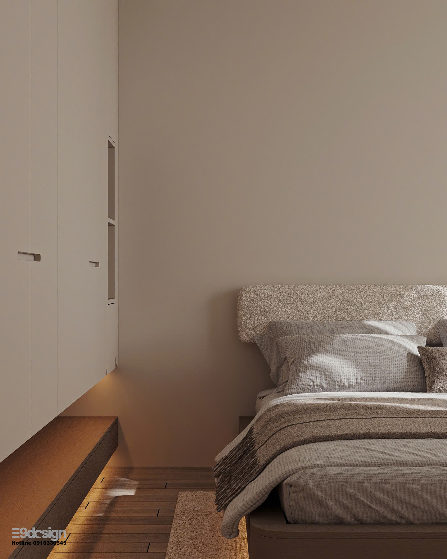 Phong cách nội thất Minimalist 2 phòng ngủ Vinhomes Grand Park